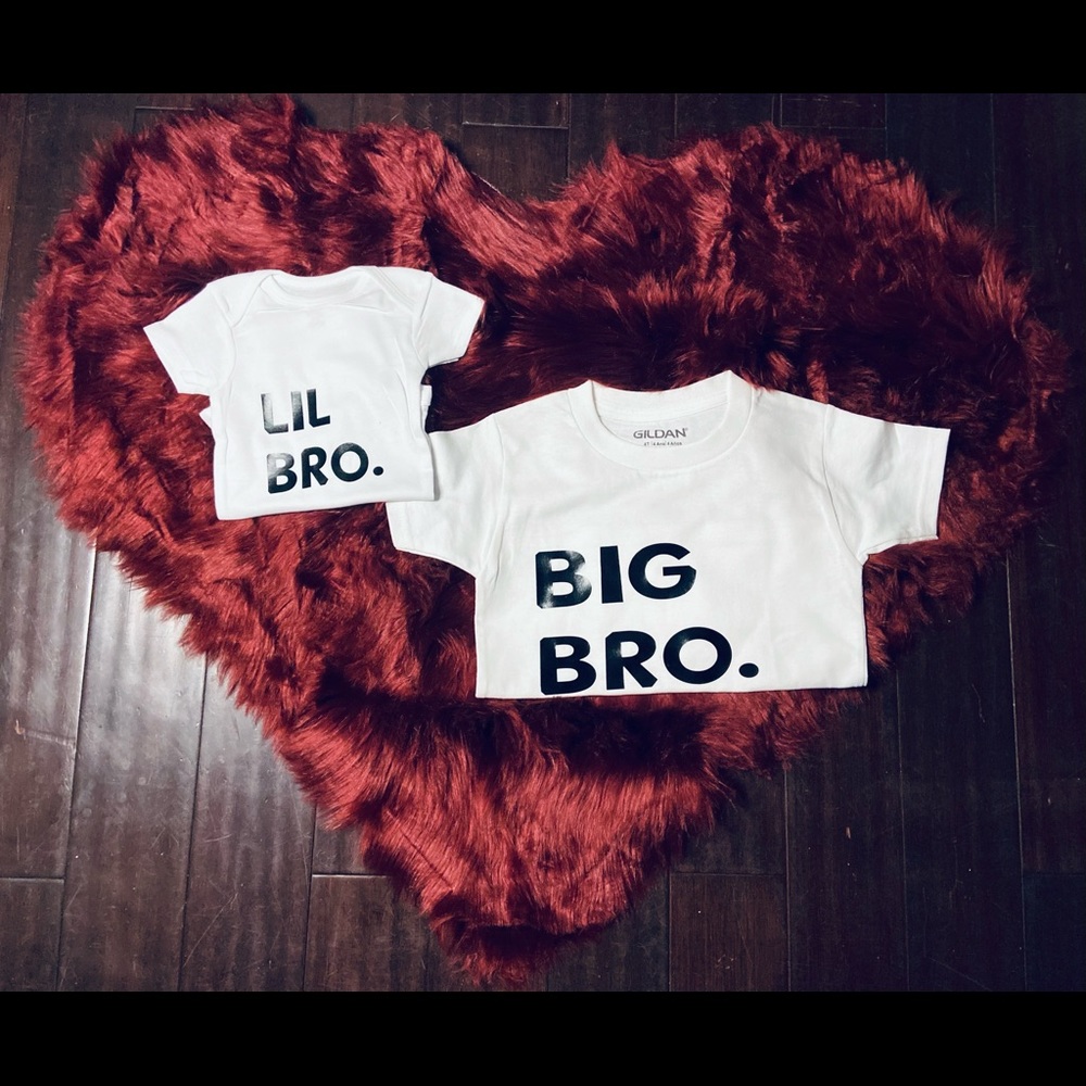 Matching Customized shirts for kids and babies